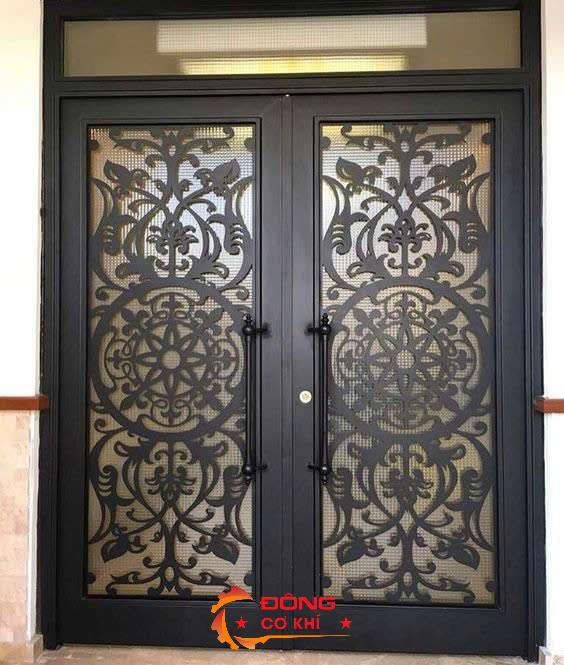 Phân loại cửa sắt 2 cánh theo kiểu mở