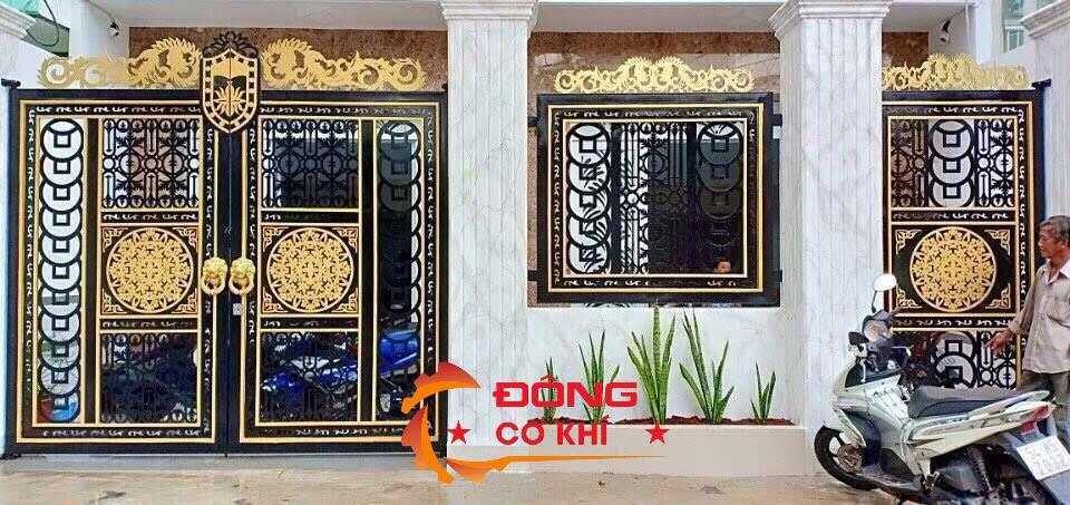 Kích Thước Chuẩn Cửa Sắt 2 Cánh