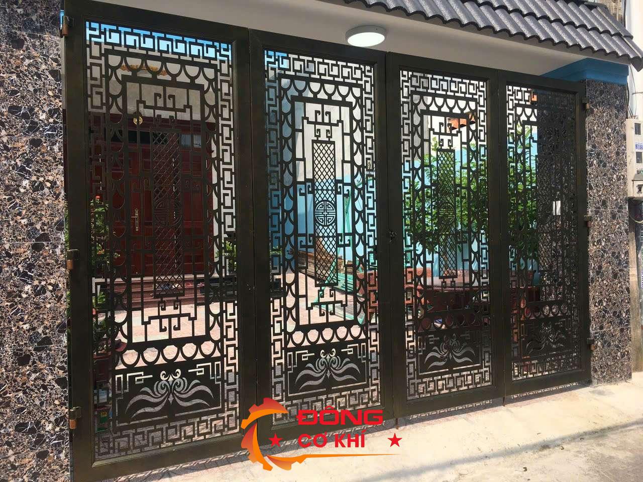 Cửa sắt sơn tĩnh điện